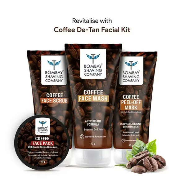 Bombay Shaving Coffee Facial Starter Kit